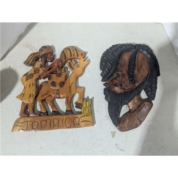 Wood Carvings, hanging wall décor