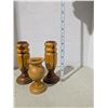 Image 3 : Wood Carvings, candle holders