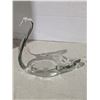 Image 4 : 3 glass swan sculpture