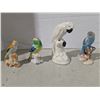 Image 1 : Porcelain/Ceramic ornaments, tropical birds