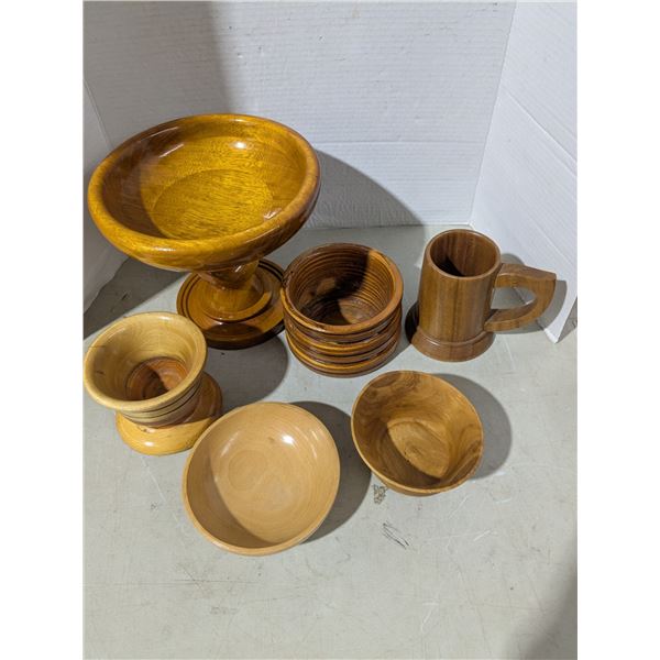 Wood dishes
