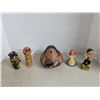 Image 1 : Painted wood carvings, people