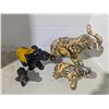 Image 1 : Porcelain/Ceramic elephants