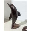 Image 3 : Carved wood décor, dolphin and whale