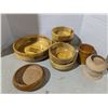 Image 1 : Wood dishes lot