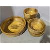 Image 2 : Wood dishes lot