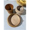 Image 3 : Wood dishes lot
