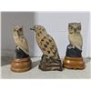 Image 1 : Carved animal horn birds