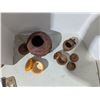 Image 4 : Wood containers with lids