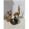 Image 1 : Carved wood décor, mixed animals
