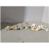 Image 1 : Porcelain/Ceramic cats, small striped