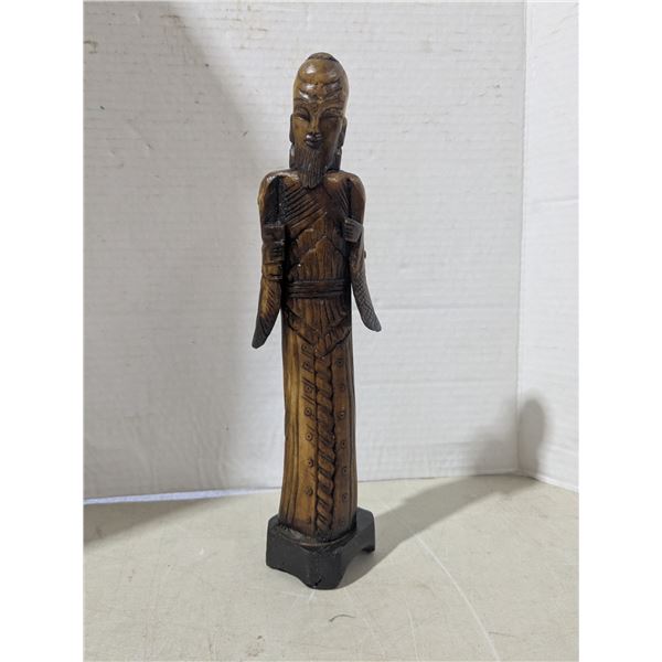 Carved antler figure