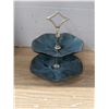 Image 1 : "Blue Mountian Pottery" two tier serving dish
