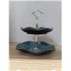 Image 2 : "Blue Mountian Pottery" two tier serving dish