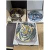 Image 1 : 3 collector plates, new in box, with certificates
