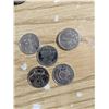 Image 3 : Approximately $10 canadian currency, commemorative quarters and older nickels