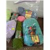 Image 2 : Mixed colored yarn lot