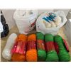 Image 1 : Mixed colored yarn lot