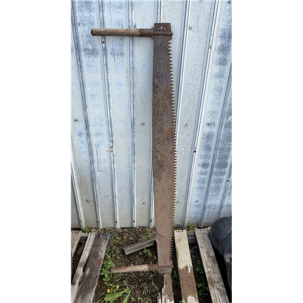 Vintage Saw - Length 53.5 Inch.
