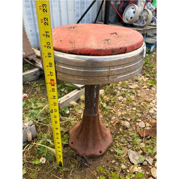 Vintage Stool - Height 20 Inch.