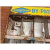 Image 2 : Vintage Goodyear By-Pass Hose metal parts display and storage cabinet featuring ten compartments wit