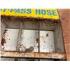 Image 3 : Vintage Goodyear By-Pass Hose metal parts display and storage cabinet featuring ten compartments wit