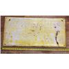 Image 4 : Penner Quality Tires" rectangular metal/tin advertising sign featuring yellow and maroon graphics wi