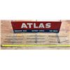Image 1 : Vintage Atlas Fan Belt and Radiator Hose Display Rack.