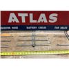 Image 2 : Vintage Atlas Fan Belt and Radiator Hose Display Rack.