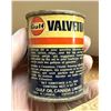 Image 2 : Vintage 1940s–1950s Gulf Valvetop Oil Metal Tin. (Full)