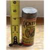 Image 1 : Vintage Locktite Tire Patch Repair Kit tin container from the 1920s or 1930s, manufactured in Detroi
