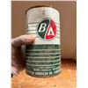 Image 2 : Vintage BA motor oil can from the British American Oil Company (B/A).