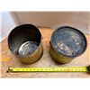 Image 2 : Vintage grease/oil pail from the Husky Oil Company Tin and