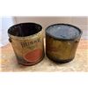 Image 3 : Vintage grease/oil pail from the Husky Oil Company Tin and