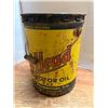 Image 5 : Vintage 5 Imperial Gallon "Red Head" motor oil pail. (Empty)