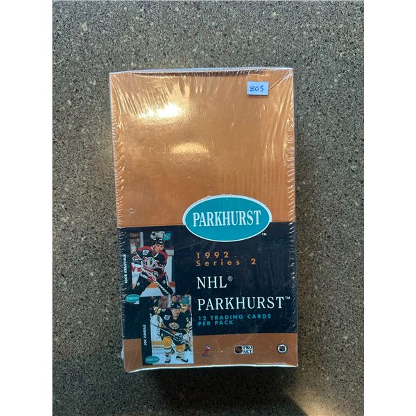 1992 Parkhurst Series 2 Factory Sealed Hockey Card Box
