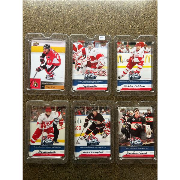 Oversized Hockey Cards (6)