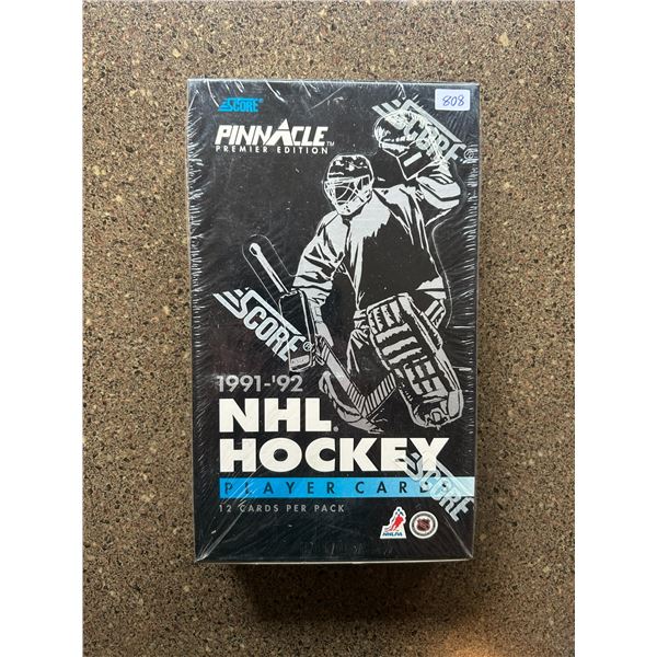 1991-92 Pinnacle Hockey Cards - Factory Sealed Box
