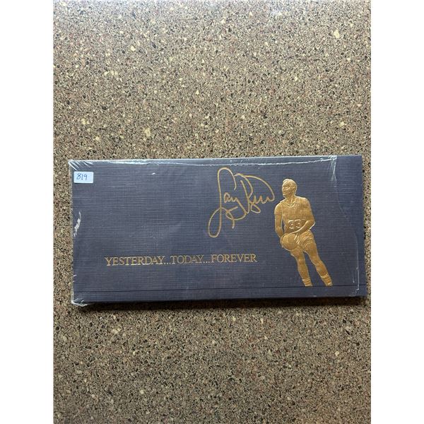 Larry Bird Factory Sealed Hologram Basketball Card Set