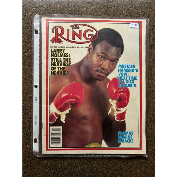 Vintage Ring Boxing Magazine (Homes)