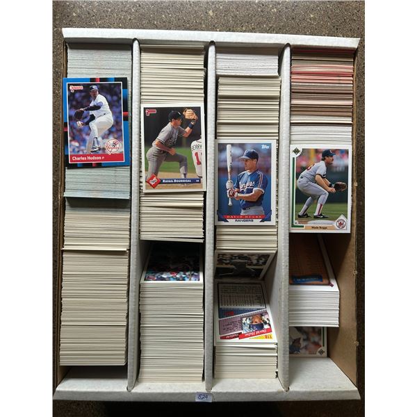 Large Box of Assorted Baseball Cards