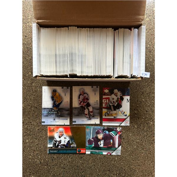 Box of Assorted Hockey Cards