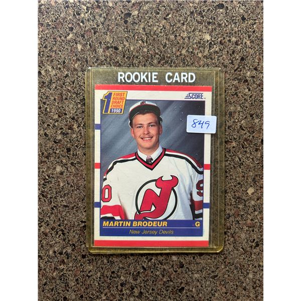 Martin Brodeur - Rookie Card