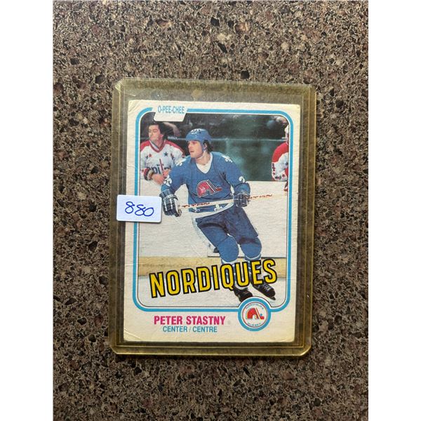 Peter Stastny - Rookie Card