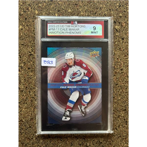 Cale Makar - In Motion Phenoms - Graded Mint