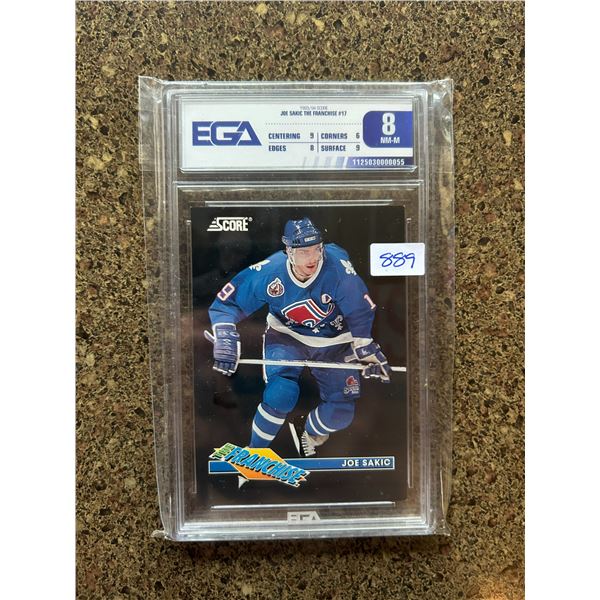 Joe Sakic - The Franchise - Graded Near Mint / Mint