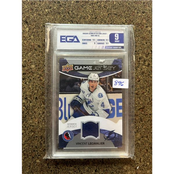 Vincent Lecavalier - UD Game Jersey - Graded Mint