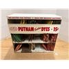 Image 1 : Vintage Putnam Fadeless Dyes store counter display cabinet is a collectible metal advertising fixtur
