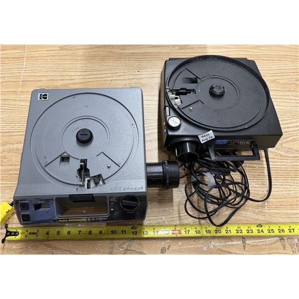 (2) Vintage Kodak Slide Projectors. (Untested)