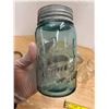 Image 4 : Vintage and antique glass canning and fruit jars.